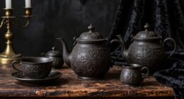 gothic inspired cast iron decor