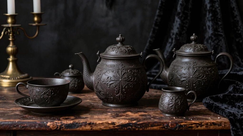 gothic inspired cast iron decor