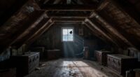 haunted attic atmosphere