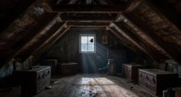 haunted attic atmosphere