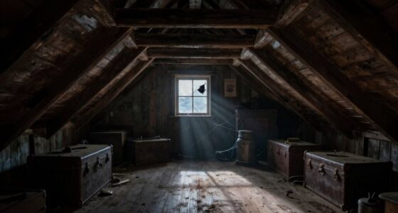 haunted attic atmosphere