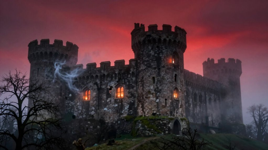 haunted castles evoke history