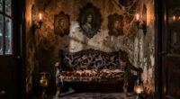 haunted house entry decor