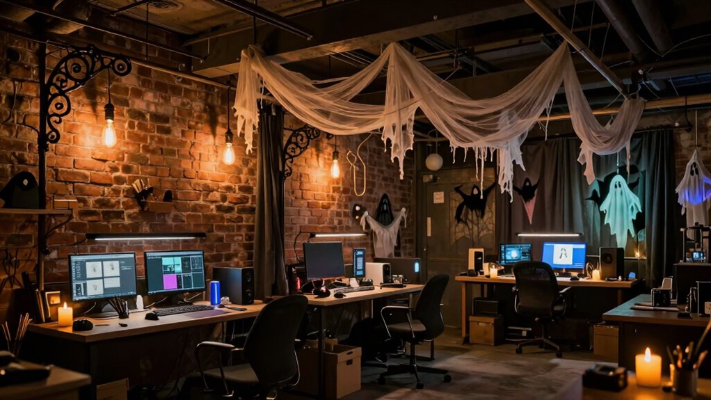 haunted lighting and organization