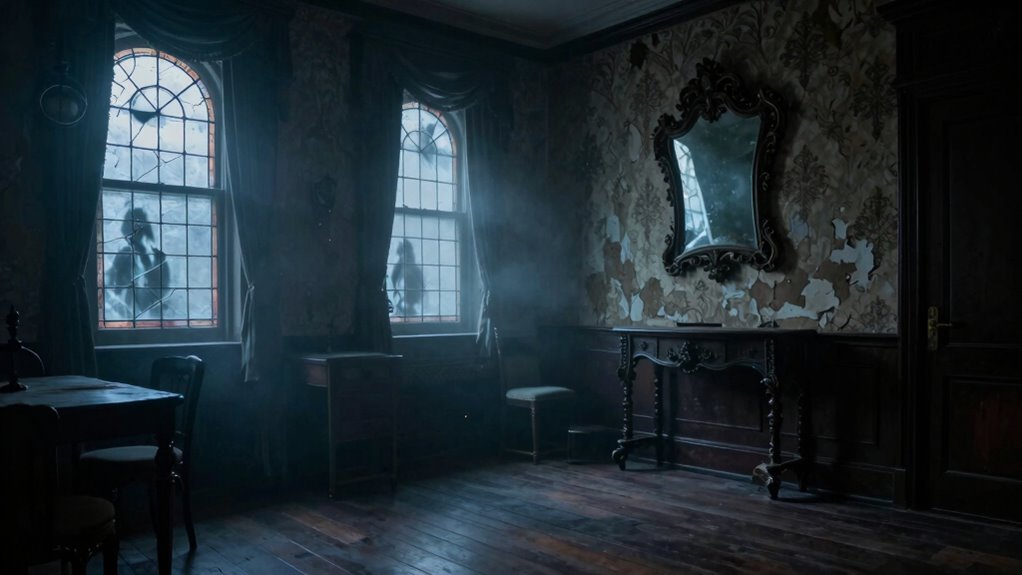 haunting lighting sets mood