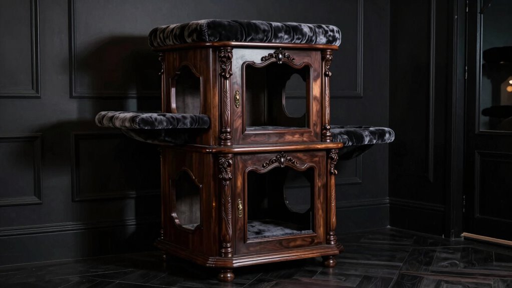 luxury dark interior accessories