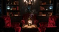mysterious cozy spooky ambiance