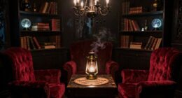 mysterious cozy spooky ambiance