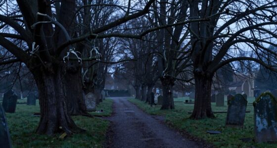 nightfall around graves