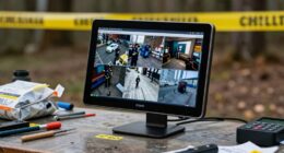 portable monitors expedite on site evidence review