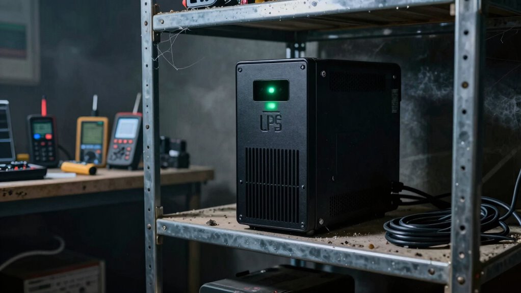 power backup for paranormal equipment