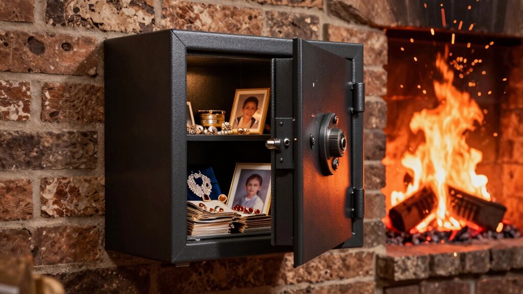 protect valuables from fire theft