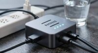 protects sensitive electronics from power surges