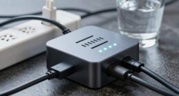 protects sensitive electronics from power surges