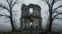 ruin woman grey legend