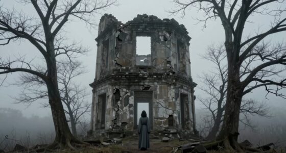 ruin woman grey legend