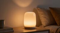 safe flickering candle ambiance