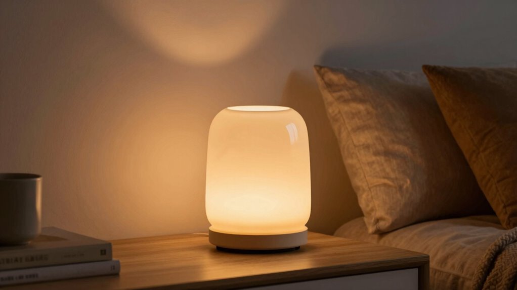 safe flickering candle ambiance
