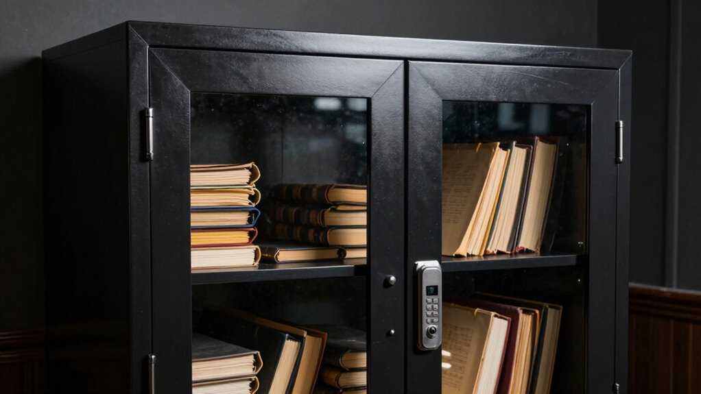 secure paranormal records storage