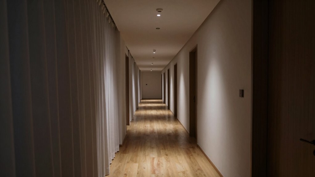 silent hallway motion detection