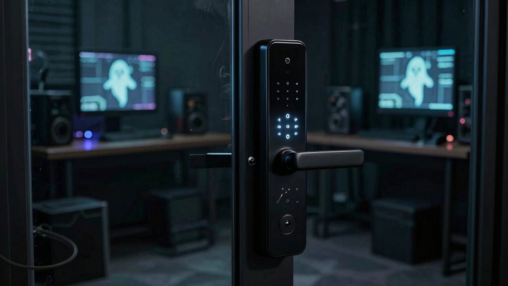 smart locks enhance paranormal security