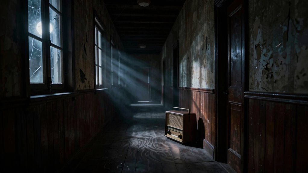 sound precedes visual encounter