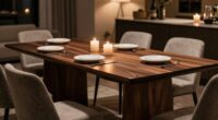 table style influences ambiance