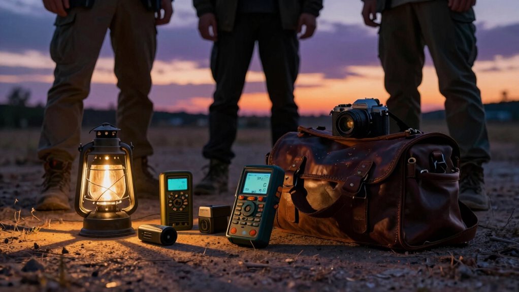 team prepares for night