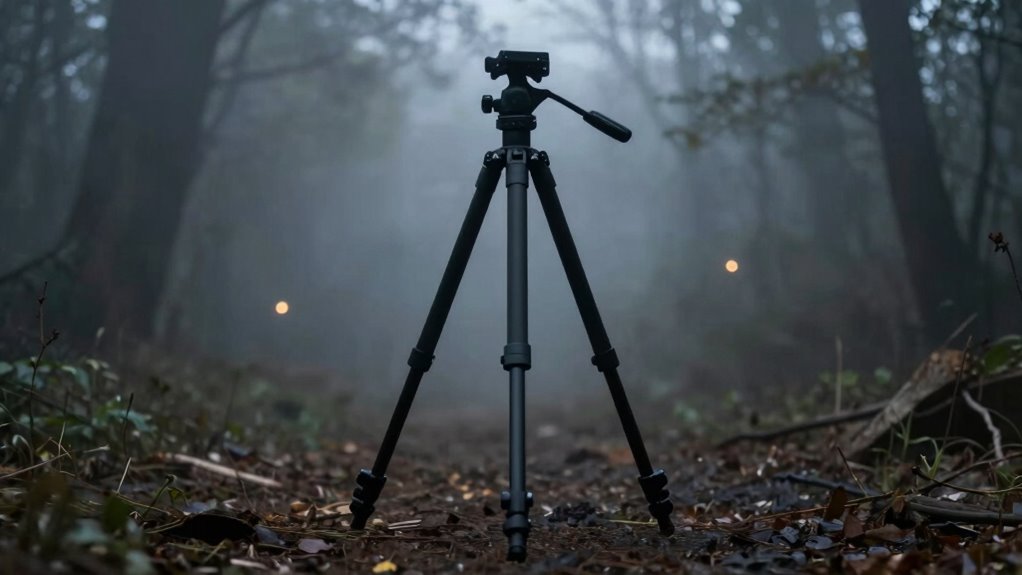 tripods ensure stable footage