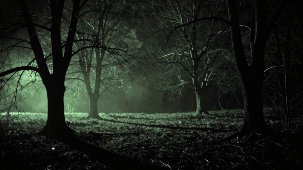 unsettling night vision distortions