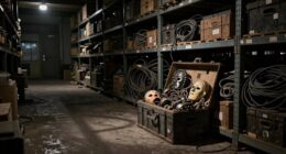 unusual warehouse incident unfolds
