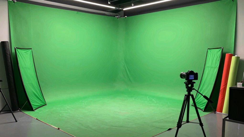 versatile green screen setup