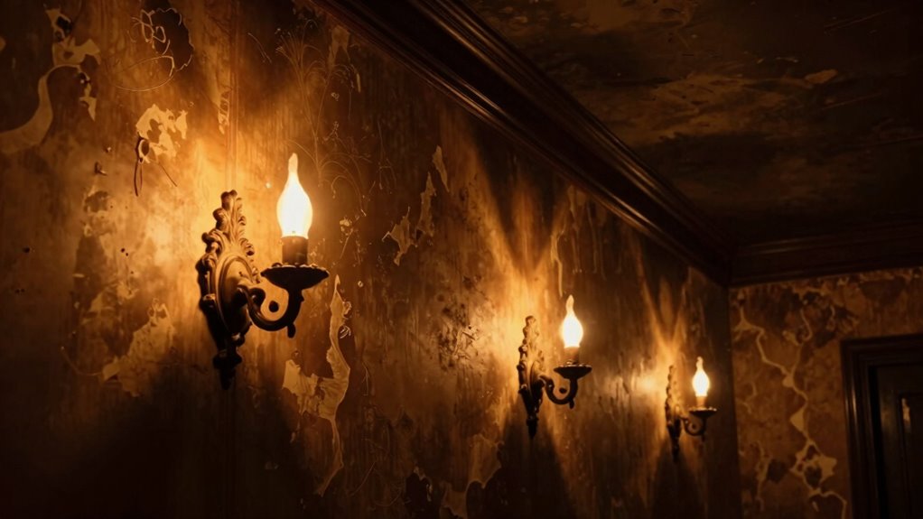 wall sconces create ambiance