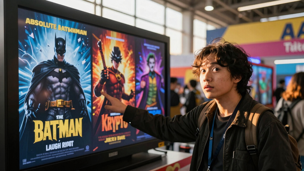 ‘Absolute Batman,’ ‘Krypto,’ Anime DC Series ‘Joker: Laugh Riot’ Unveiled at First DC Studios, Warner Bros. Animation Joint Annecy Showcase