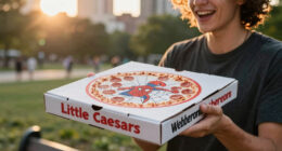 Little Caesars launches Webberoni Pizza for new Spiderman film