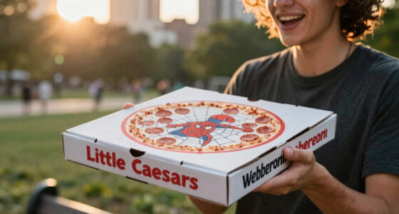 Little Caesars launches Webberoni Pizza for new Spiderman film