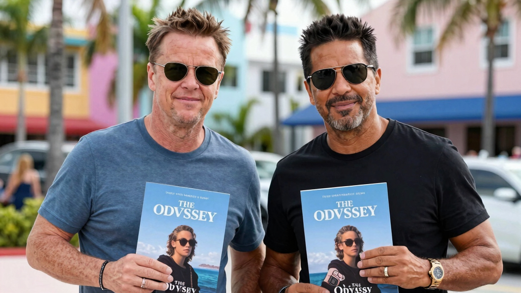 Matt Damon & John Leguizamo Promotes The Odyssey in Miami, Plus Kristen Stewart and More