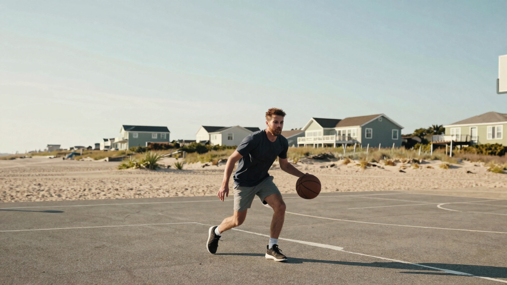 Adam Sandler Plays Pickup Basketball On Nantucket After Calling Police To Find A Court