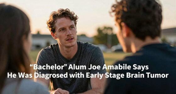 ‘Bachelor’ Alum Joe Amabile Says He Was Diagnosed with Early Stage Brain Tumor