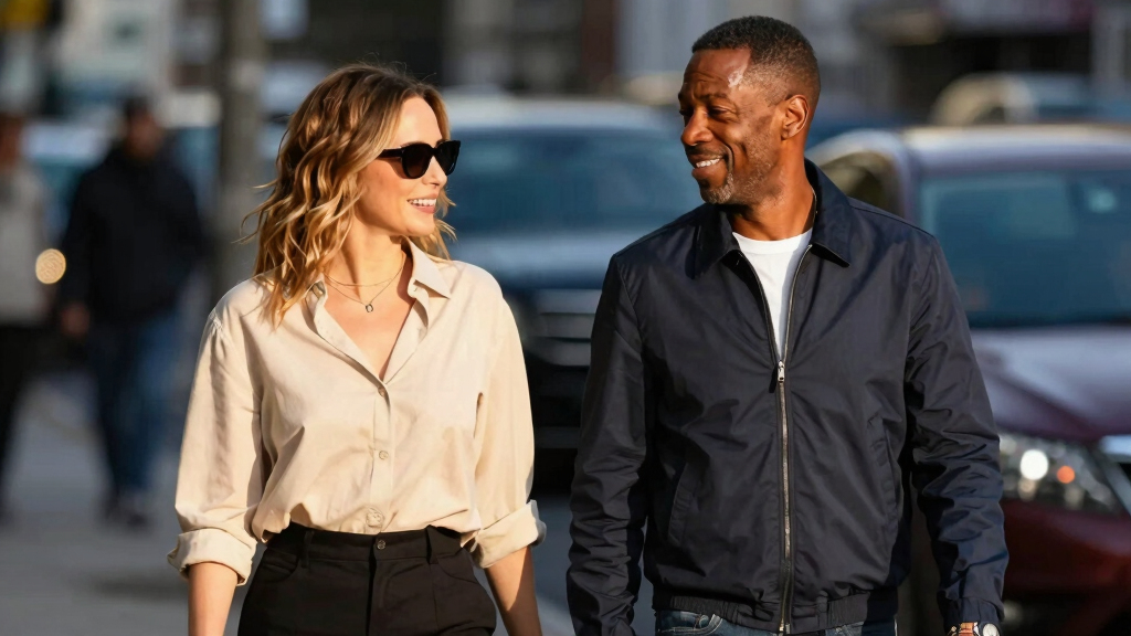 Chris Rock and His Girlfriend Simone Henault Make Rare Public Appearance at Wimbledon