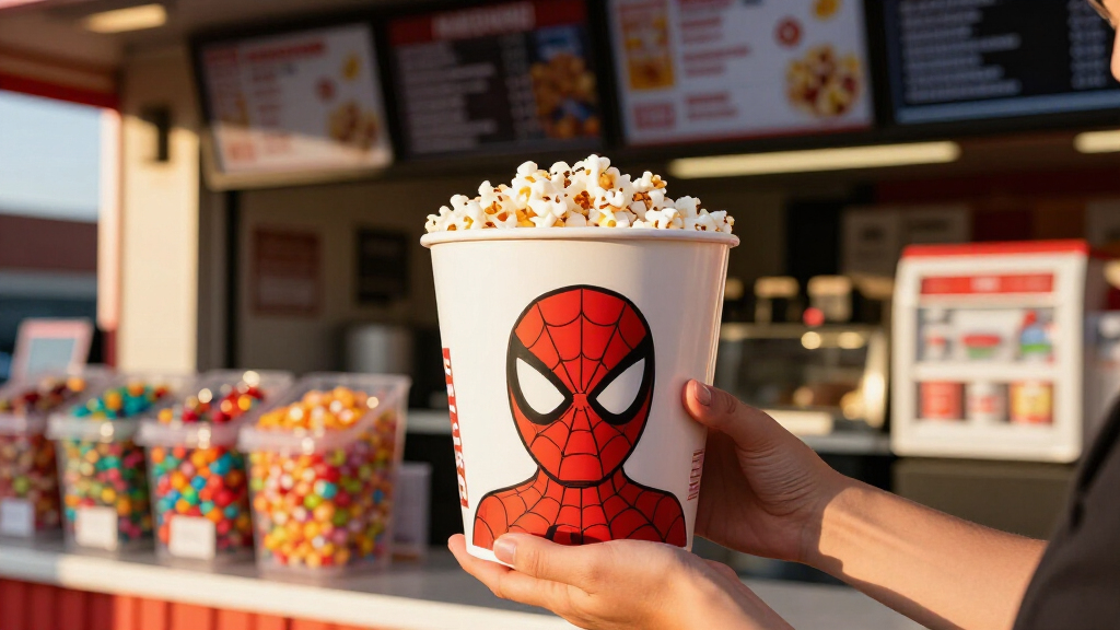 How to get special 'Spider-Man' popcorn buckets for 'Brand New Day'