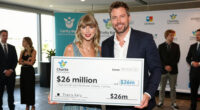 Taylor Swift and Travis Kelce donate $26m to charities ahead of their wedding, including $1m to R.I. food bank