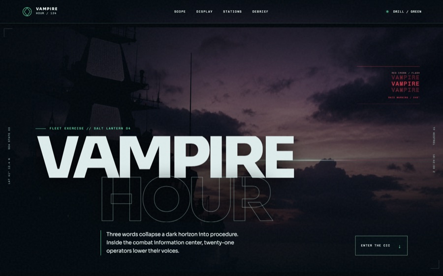 Vampire Hour — Fleet Air-Defense Drill