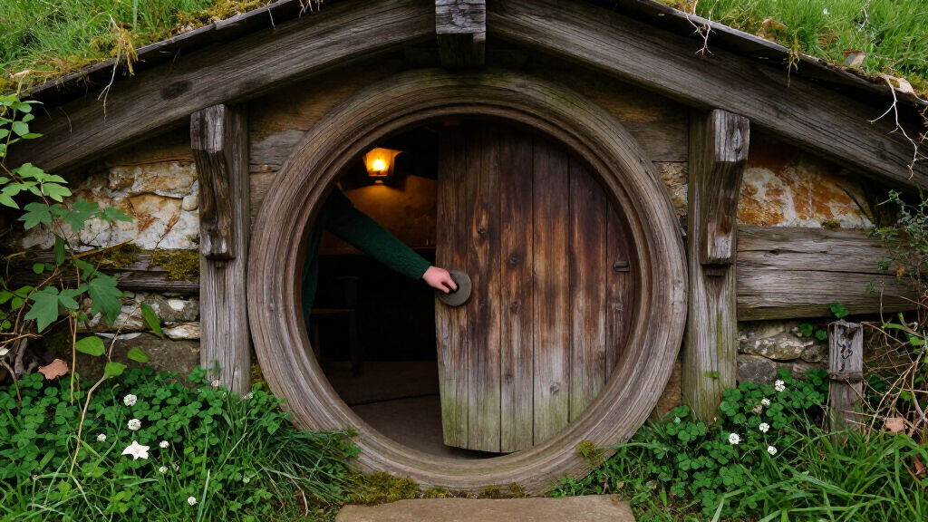 "In A Hole In The Ground There Lived A Hobbit."