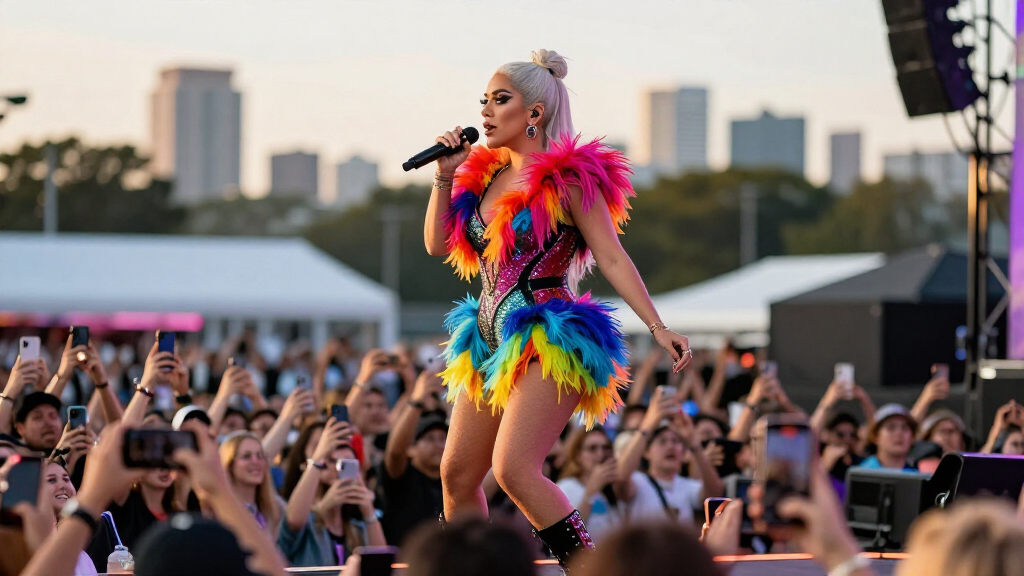 Lady Gaga Surges In Global Coverage